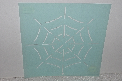 +MBAMG #009-142  "Stencil House Spider Web Stencil"