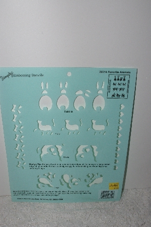 +MBAMG #009-499  "1991 Simply Embossing By plaid #28314 Favorite Animals"