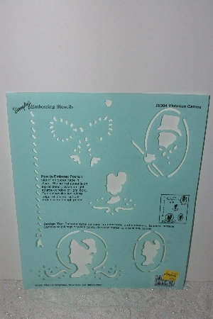 +MBAMG #009-502 "1991 Simply Embossing By Plaid #28304 Victorian Cameo"