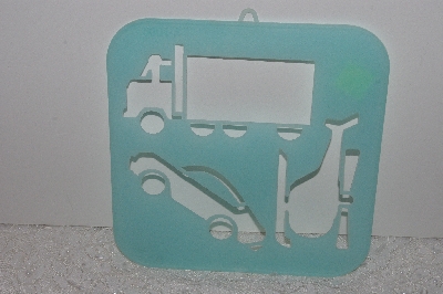 +MBAMG #009-456  "Heavy Duty Plastic Truck,Hellicopter  Car Stencil"