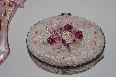 +MBAMG #0031-162  "Victorian Style Vanity Box & Hand Mirror 2 Piece Set"