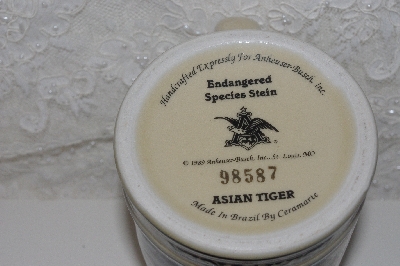 +MBAMG #099-247  " 1989 Budwiser Indangered Species Asian Tiger Stein"