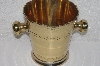+MBAMG #099-241  "Older Large Fancy Brass Ice Bucket"