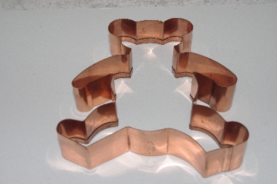 +MBAMG #099-100  "Older Large Copper Bead Cookie Cutter"