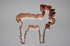 "SOLD"   MBAMG #099-078  "Large Older Moose Cookie Cutter"