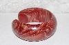 +MBAHB #00013-8617  "Exotic Red Mango Wood Cuff Bracelet Size Med/Large"
