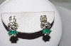 +MBAMG #00016-0136   "Fancy Enameled Crystal Rhinestone Bunny Earrings"