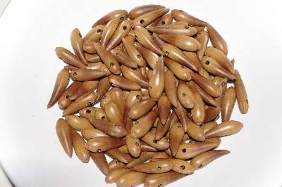 +MBAAC #01-03  "Set of 125 Valley Oak Acorn Beads