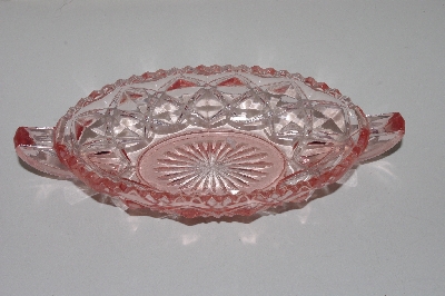 +MBAAC #1-9460  "Vintage Pink Glass Small Serving Dish"
