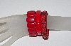 +MBAAC #01-9379  "3 Piece Set Of Red Bracelets"