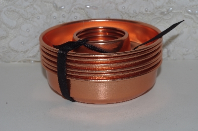 +MBAVG #101-0048  "Set Of 6 Copper Small Molds"