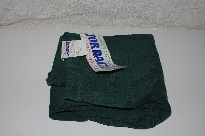 +MBAMG #100-0092  "Size 12-31" Long  "1990's Dark Green Ladies Jordache Jeans"