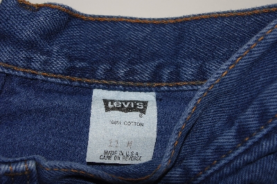 +MBAMG #100-0096  Size 11/ 30x32  "1990's Ladies Blue 501 Levi Jeans"