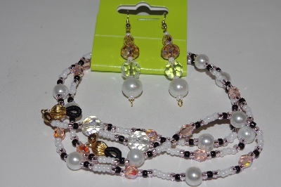 +MBAEG #001-0042  "Pink,Clear,White & Black"