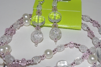 +MBAEG #001-0099  "Pink,Clear & White"