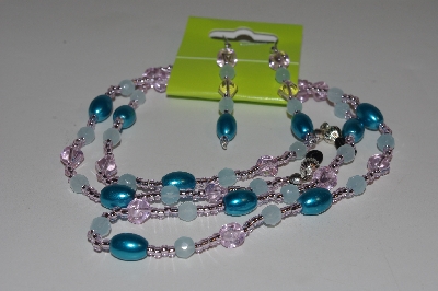 +MBAEG #001-0123  "Blue & Pink"