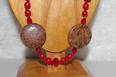 +MBACH #01-0085  "Brown,Red & Clear"