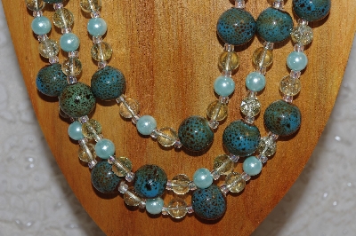 +MBAHB #18-0046  "Blue/Green & Pale Yellow"