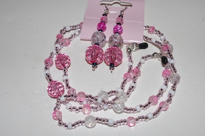 +MBAEG #0016-0046  "Pink & Clear"