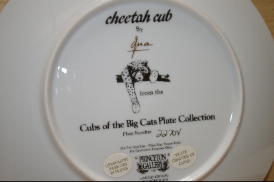 +MBA #4-239   "1991 "Cheetah Cub" Artist Q. Lemonds