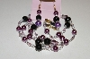 +MBAHB #0025-0073  "Purple,Clear & Black"