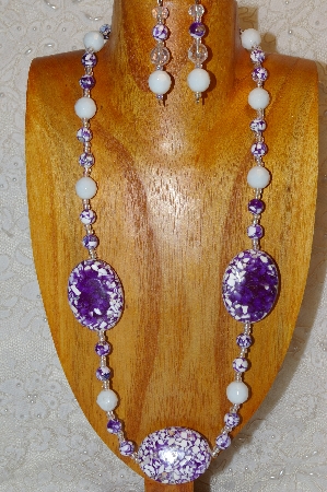 +MBAHB #P001-0021  "Purple & White"