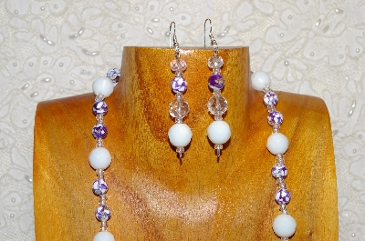 +MBAHB #P001-0021  "Purple & White"