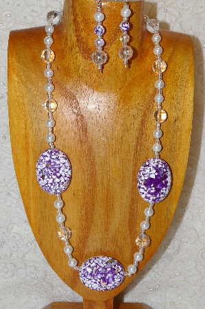 +MBAHB #P001-0034  "Purple & White"