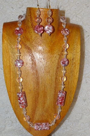 +MBAHB #R001-0070  "Red,Clear & Pink"