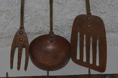 +MBAMG #S99-0109  "Vintage Copper/Brass Cooking Tools"