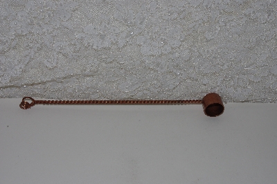 +MBAMG #108-0148  "Solid Copper Candle Snuffer"