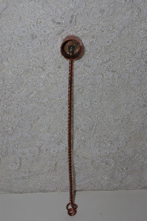 +MBAMG #108-0148  "Solid Copper Candle Snuffer"