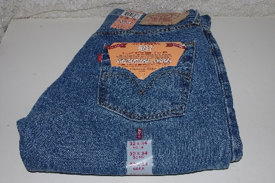 MBACF #598-0063 "Men's 501 Pre-Shrunk Button Fly Jeans"