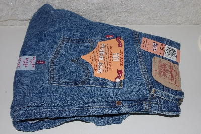 MBACF #598-0063 "Men's 501 Pre-Shrunk Button Fly Jeans"