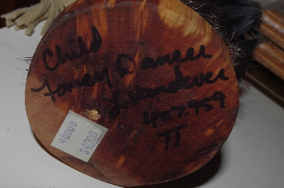 +MBAMG #999-0138  "Signed Child Fancy Dancer Native American Doll"