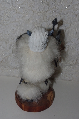 +MBAMG #999-0142   "Signed Child White Buffalo Warrior  Native American Doll"