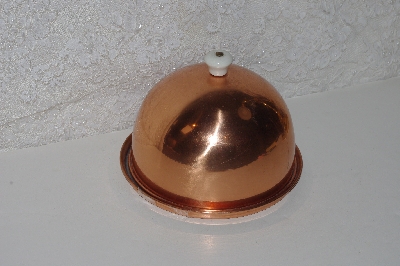 +MBAAF #0013-0054  "Older Copper Cheese Holder"