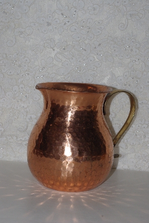 +MBAAF #0013-0035 "Older Hammered Copper Pitcher"