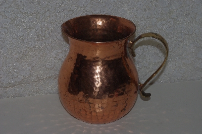 +MBAAF #0013-0035 "Older Hammered Copper Pitcher"