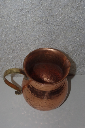 +MBAAF #0013-0035 "Older Hammered Copper Pitcher"