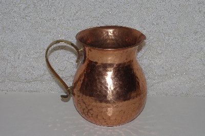 +MBAAF #0013-0035 "Older Hammered Copper Pitcher"
