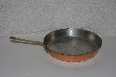 +MBAAF #0013-0020  "Older 10" Copper Fry Pan"