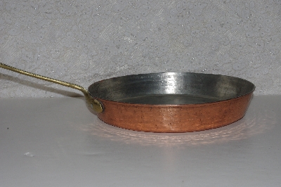 +MBAAF #0013-0020  "Older 10" Copper Fry Pan"