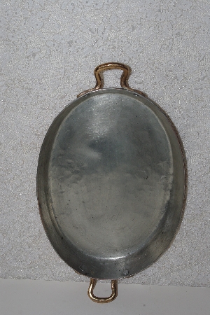 +MBAAF #0013-0026  "Older Oval Copper Fry Pan"
