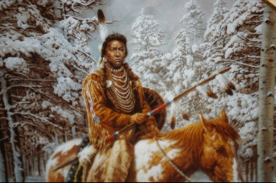 +MBA #5-166  "1992 "Man Who Walks Alone" by Artist Chuck Ren