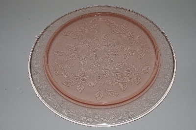 +MBAAF #0013-0081  "Large Vintage MacBeth Evans Dogwood Pattern Serving Platter"