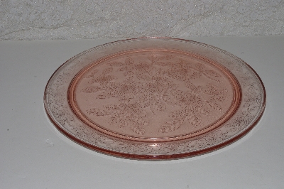 +MBAAF #0013-0081  "Large Vintage MacBeth Evans Dogwood Pattern Serving Platter"