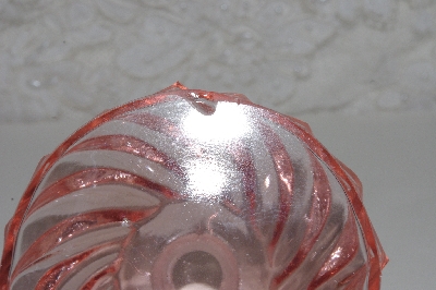 +MBAAF #0013-0093  "Vintage Fancy Pink Glass Perfume Bottle"