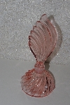 +MBAAF #0013-0093  "Vintage Fancy Pink Glass Perfume Bottle"