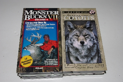 MBACF #VHS-0140  "Set Of 5 VHS Hunting Tapes"